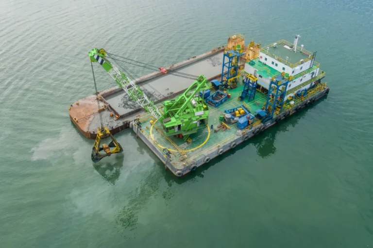 Key Equipment Used in Maintenance Dredging Pumps, Barges, and Excavators
